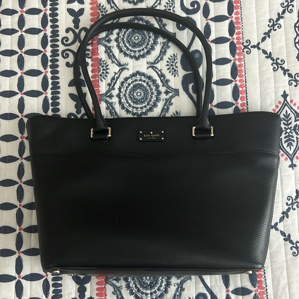 Kate Spade black tote/purse